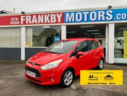 Red Used 2015 Ford B-MAX Zetec MPV | £5,195 (Fair price)