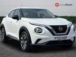 White Used 2023 Nissan Juke Acenta SUV | £13,641 (Fair price)