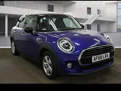 Blue Used 2018 Mini Cooper Hatch Hatchback | £9,350 (Fair price)