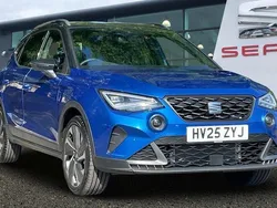 Sapphire blue Used 2025 Seat Arona FR Sport SUV | £20,795 (A bit pricey)
