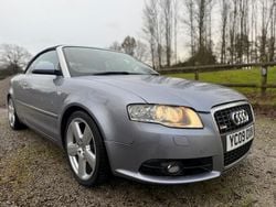 Silver Used 2009 Audi A4 Cabriolet Cabriolet | £1,095