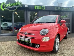 Pink Used 2020 Fiat 500 Lounge Hatchback | £7,995 (Fair price)