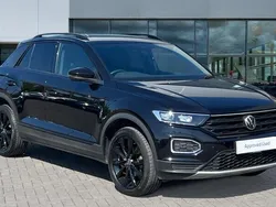 Deep black pearlescent Used 2020 VW T-Roc Black Edition SUV | £20,601 (Fair price)