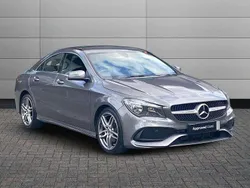 Grey Used 2019 Mercedes CLA180 AMG line Sedan | £14,850 (Super price)
