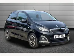 Black Used 2020 Peugeot 108 Allure Hatchback | £8,990 (Fair price)