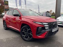 Engine red Used 2025 Hyundai Tucson N Line SUV | £34,989 (Good price)