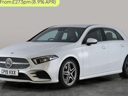White Used 2019 Mercedes A200 AMG line Hatchback | £16,194 (Fair price)