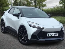 White Used 2024 Toyota C-HR SUV | £26,961 (Fair price)