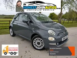 Grey Used 2018 Fiat 500 Lounge Hatchback | £5,950 (Good price)