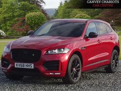Red Used 2019 Jaguar F-Pace R-Sport SUV | £16,500 (Good price)