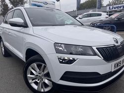 White Used 2019 Skoda Karoq SE Technology SUV | £12,977 (Fair price)
