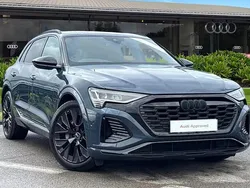 Blue Used 2024 Audi Q8 e-tron Black Edition SUV | £45,880 (Fair price)