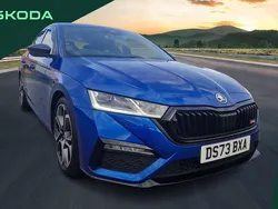 Blue Used 2023 Skoda Octavia vRS Hatchback | £28,289