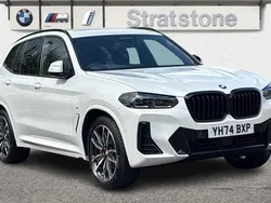 White Used 2024 BMW X3 M Sport SUV | £49,295