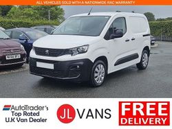 White Used 2020 Peugeot Partner Van | £10,925 (Fair price)