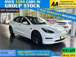 White Used 2021 Tesla Model 3 Standard Range Sedan | £17,895 (Fair price)