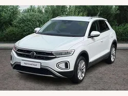 White Used 2023 VW T-Roc Style SUV | £22,990 (Fair price)