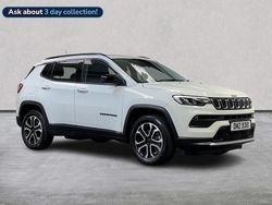 White Used 2024 Jeep Compass Limited SUV | £22,699 (Fair price)