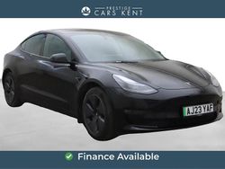 Black Used 2023 Tesla Model 3 Long Range AWD Sedan | £24,800 (A bit pricey)