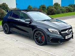 Black Used 2015 Mercedes GLA45 AMG SUV | £13,275