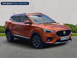 Orange Used 2023 MG ZS Exclusive Sedan | £13,999 (Fair price)