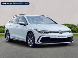 White Used 2022 VW Golf VIII R-line Estate | £22,999 (A bit pricey)