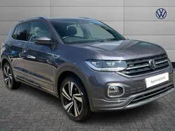 Grey Used 2022 VW T-Cross R-line SUV | £17,200 (Fair price)