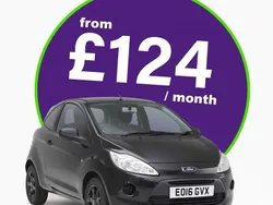 Black Used 2016 Ford Ka Zetec Hatchback | £3,690 (Fair price)