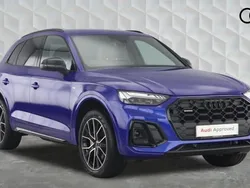 Blue Used 2024 Audi Q5 Black Edition SUV | £42,750 (A bit pricey)