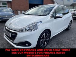 White Used 2018 Peugeot 208 Allure Premium Hatchback | £4,295 (Good price)
