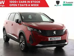 Red Used 2021 Peugeot 5008 Premium MPV | £24,599 (A bit pricey)