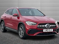 Patagonia red Used 2021 Mercedes GLA200 Executive SUV | £26,495 (Fair price)
