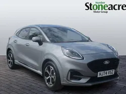 Silver Used 2024 Ford Puma Gen-E ST-Line SUV | £20,995