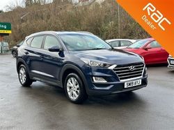Blue Used 2019 Hyundai Tucson SE SUV | £12,000 (Fair price)