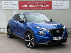 Blue Used 2022 Nissan Juke Tekna SUV | £18,000 (Fair price)