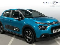 Blue Used 2022 Citroën C3 PureTech Hatchback | £11,201 (Good price)