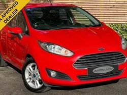 Red Used 2014 Ford Fiesta Zetec Hatchback | £5,485 (Fair price)