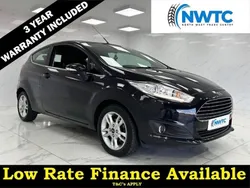 Black Used 2016 Ford Fiesta Zetec Hatchback | £4,895 (Good price)