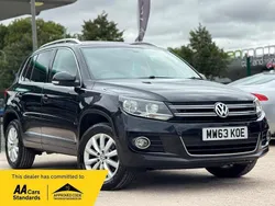 Black Used 2013 VW Tiguan Match SUV | £6,450 (Fair price)
