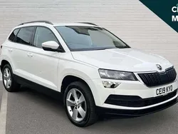 White Used 2019 Skoda Karoq SE SUV | £14,056 (Good price)