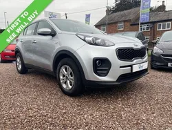 Silver Used 2016 Kia Sportage 2 SUV | £12,295