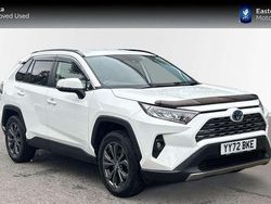 White Used 2022 Toyota RAV4 Hybrid Design SUV | £27,299 (Good price)