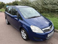 Blue Used 2009 Vauxhall Zafira MPV | £2,999 (Fair price)