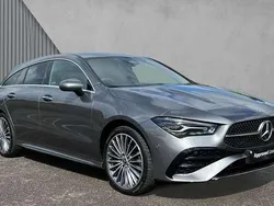 Grey Used 2024 Mercedes CLA250e AMG Line Premium Sedan | £28,390 (Fair price)
