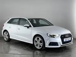 White Used 2017 Audi A3 Sportback S-Line Hatchback | £10,550 (Good price)