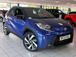 Blue Used 2023 Toyota Aygo Hatchback | £12,489 (Fair price)