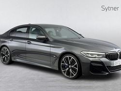 Grey Used 2022 BMW 520 M Sport | £28,000 (A bit pricey)