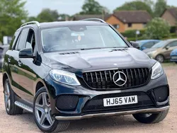 Black Used 2015 Mercedes GLE250 AMG line SUV | £15,994 (Fair price)