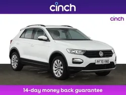 White Used 2021 VW T-Roc SE SUV | £19,109 (Fair price)