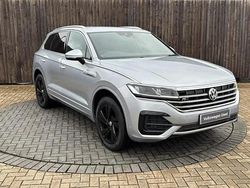Silver Used 2018 VW Touareg R-line SUV | £29,499 (A bit pricey)